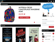 Tablet Screenshot of llibreriacinta.com
